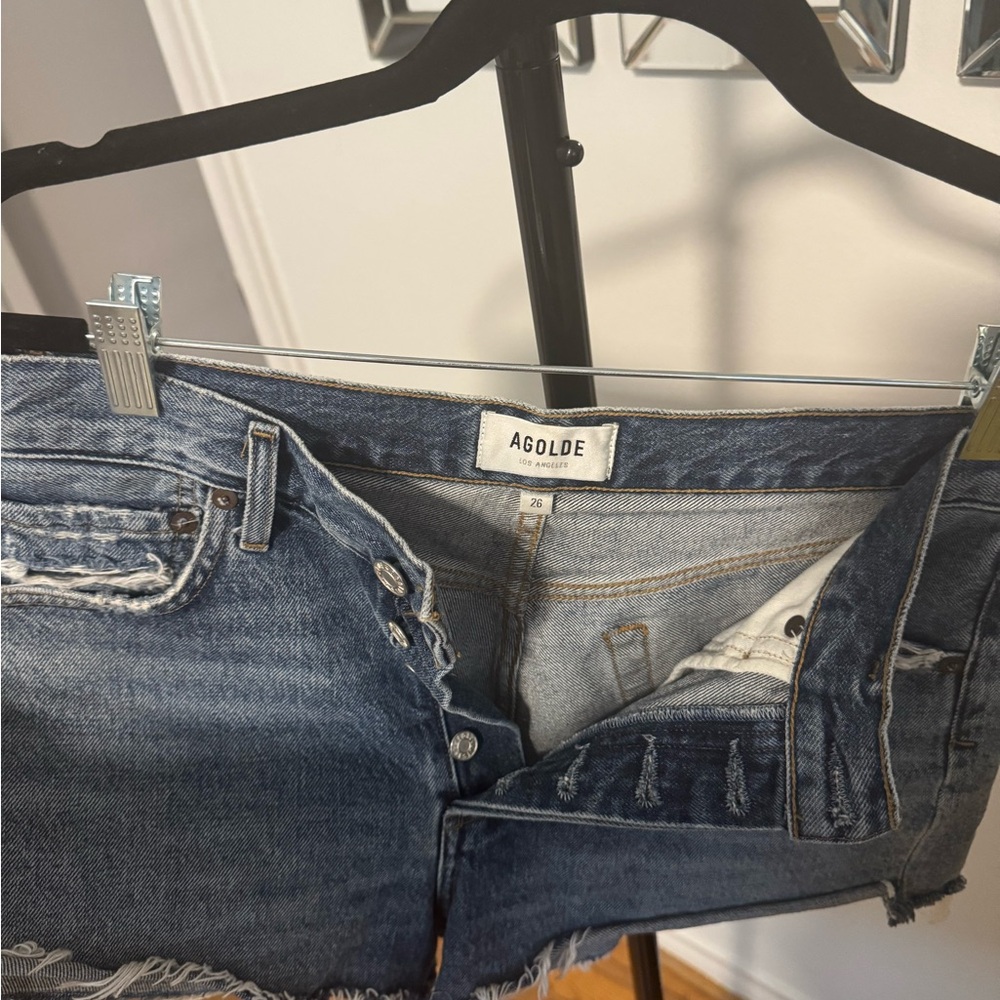 AGOLDE Denim Cutoff Shorts